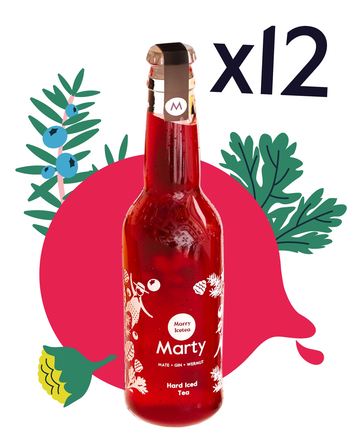 Marty | Hard Iced Tea (330ml) | Ab 18+ Jahre