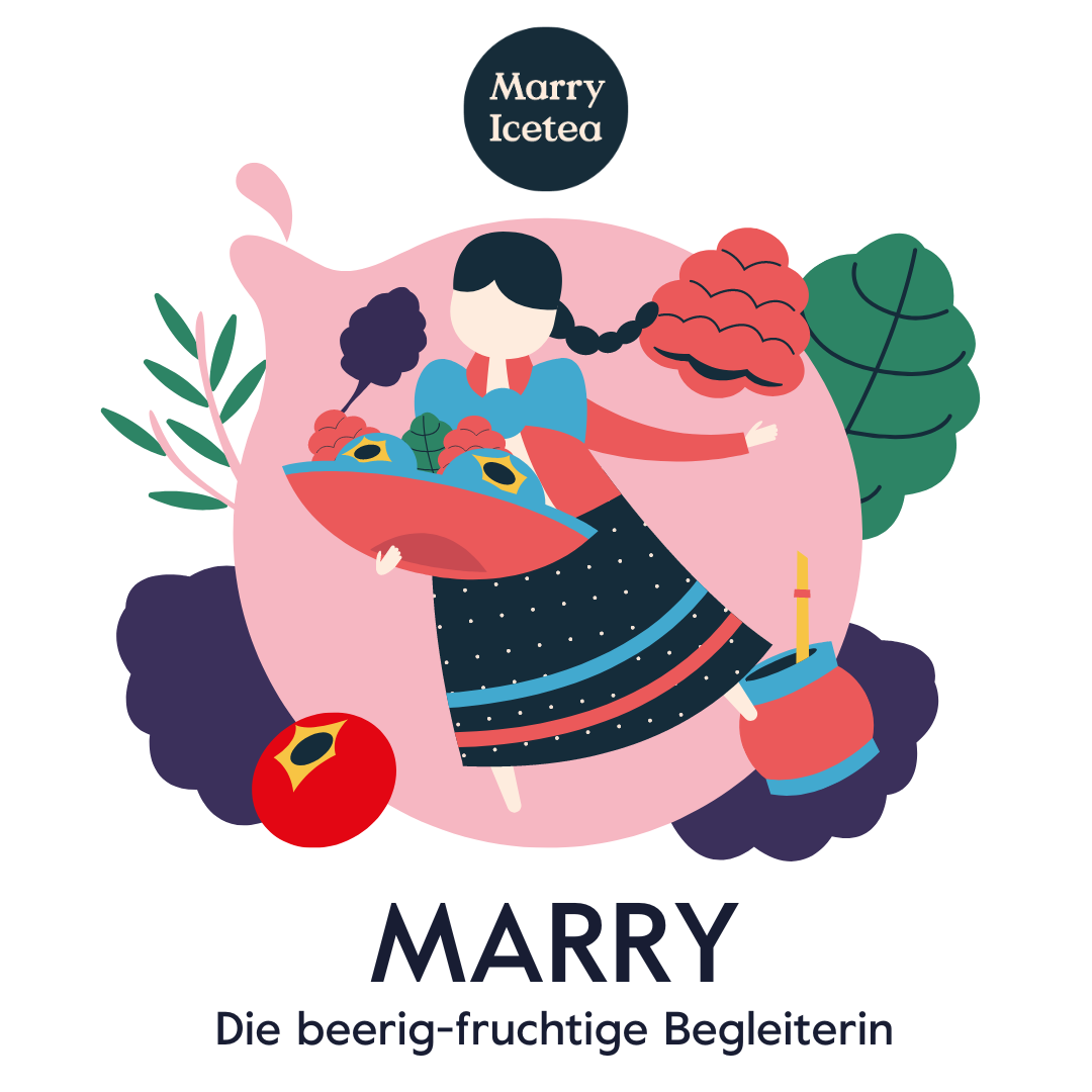 Marry Honeybush + Red Berries (ohne Koffein) (330ml)