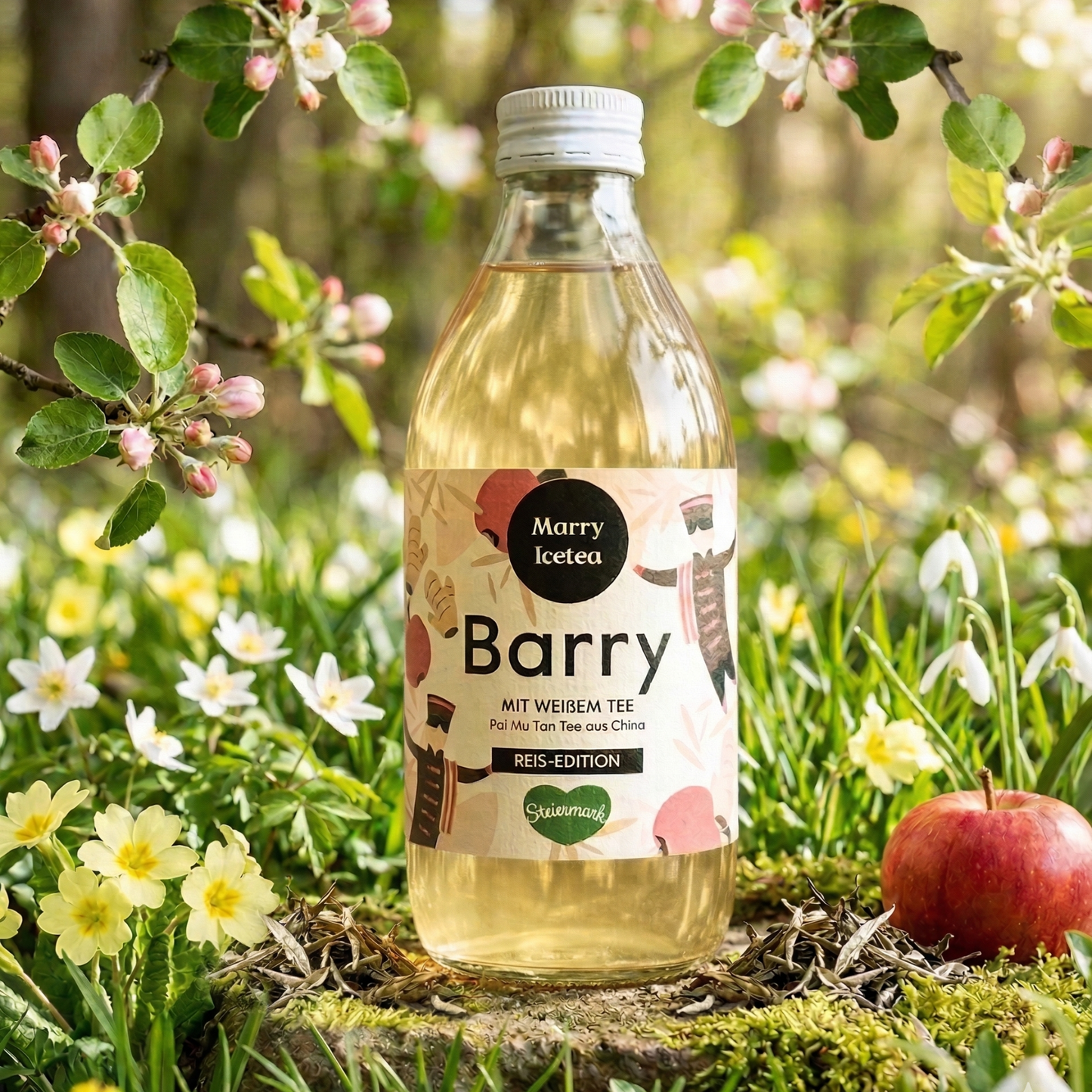 Barry White Tea + Rice + Apple/Ginger